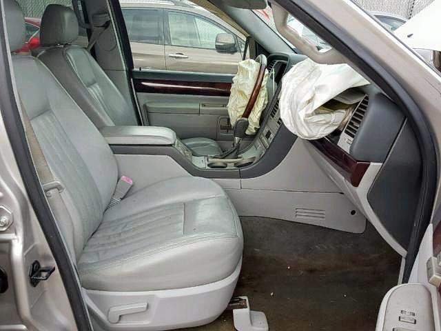 5LMEU88H95ZJ26243 - 2005 LINCOLN AVIATOR 银色 照片 5