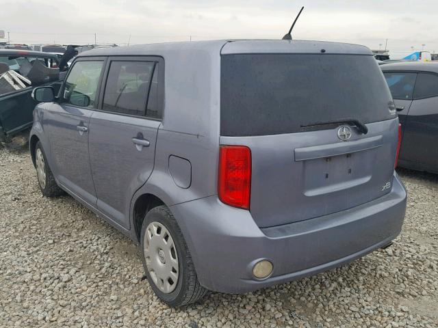JTLZE4FE1A1107481 - 2010 TOYOTA SCION XB 蓝色 照片 3