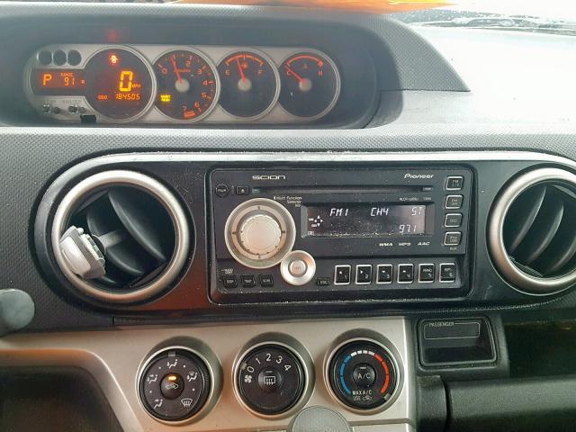 JTLZE4FE1A1107481 - 2010 TOYOTA SCION XB 蓝色 照片 9