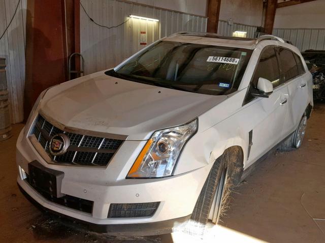 3GYFNAE33CS528742 - 2012 CADILLAC SRX LUXURY WHITE photo 2