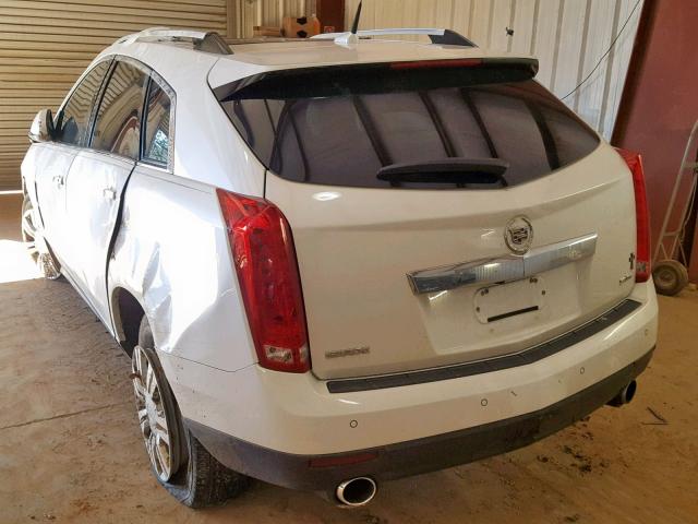 3GYFNAE33CS528742 - 2012 CADILLAC SRX LUXURY WHITE photo 3