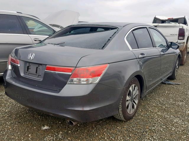 1HGCP2F44CA154953 - 2012 HONDA ACCORD LXP CHARCOAL photo 4