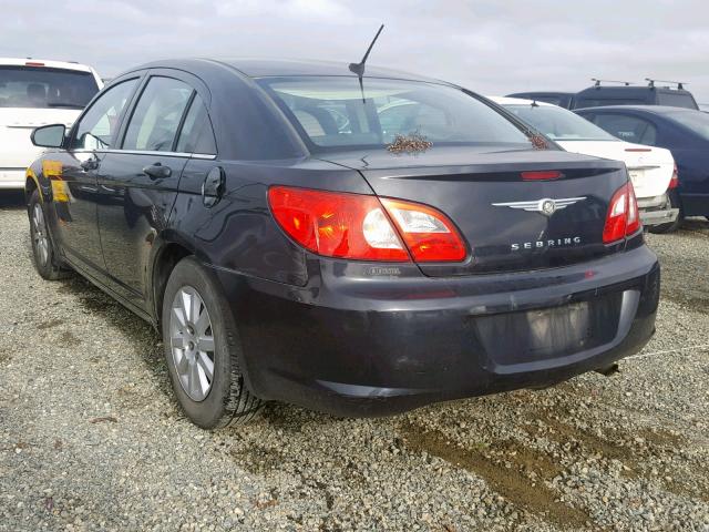 1C3LC46K58N301757 - 2008 CHRYSLER SEBRING LX BLUE photo 3