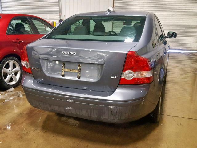 YV1MS382372275387 - 2007 VOLVO S40 2.4I BLUE photo 4