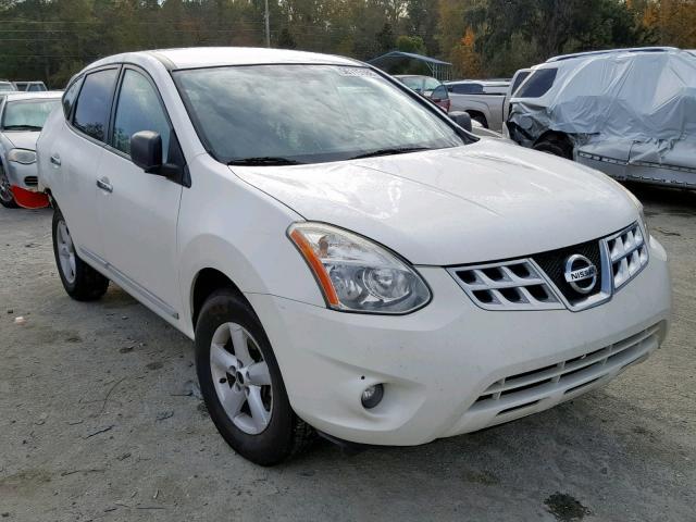 JN8AS5MT8CW299968 - 2012 NISSAN ROGUE S WHITE photo 1