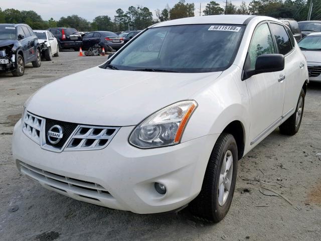 JN8AS5MT8CW299968 - 2012 NISSAN ROGUE S WHITE photo 2