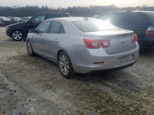 1G11H5SL9EF200437 - 2014 CHEVROLET MALIBU LTZ SILVER photo 3