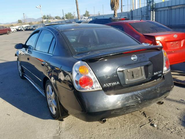 1N4BL11E23C253720 - 2003 NISSAN ALTIMA SE BLACK photo 3