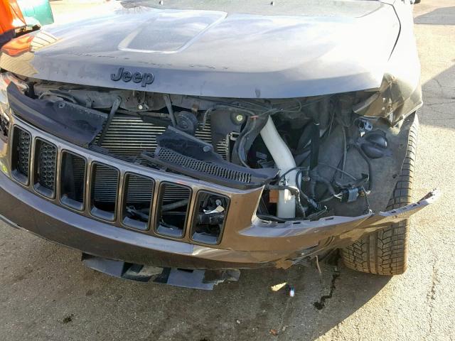 1C4RJFAG5EC351026 - 2014 JEEP GRAND CHER GRAY photo 9