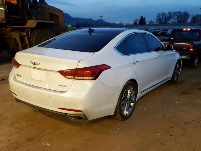 KMHGN4JE7FU090858 - 2015 HYUNDAI GENESIS 3. WHITE photo 4