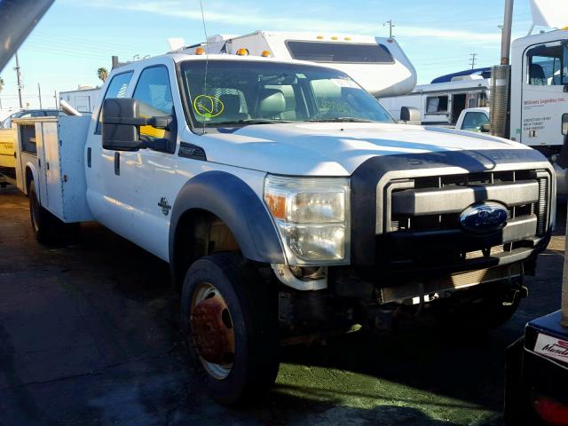 1FD0W5GT2CEA42779 - 2012 FORD F550 SUPER WHITE photo 1