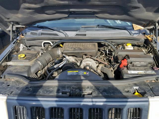 1J8HH48K56C314154 - 2006 JEEP COMMANDER BLUE photo 7
