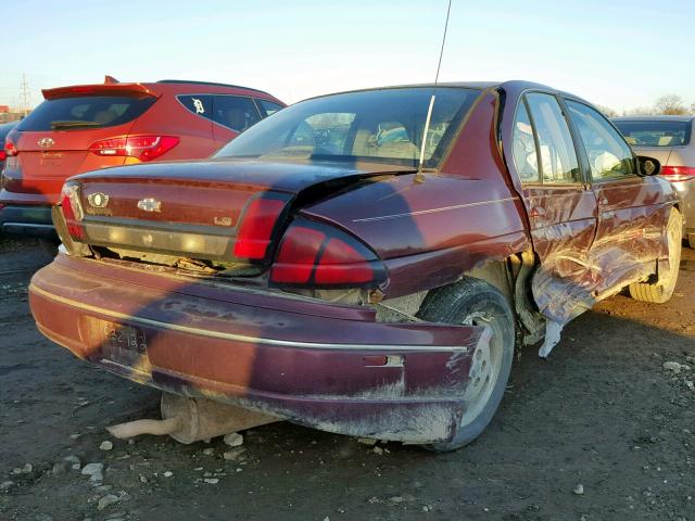 2G1WL52M8V9201388 - 1997 CHEVROLET LUMINA BAS 红色 照片 4