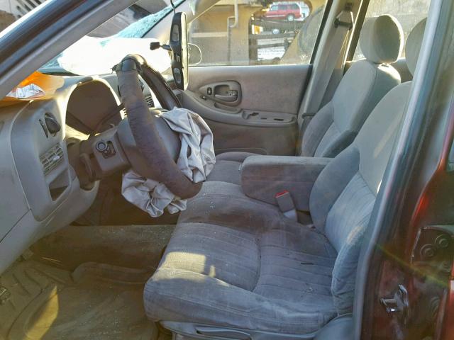 2G1WL52M8V9201388 - 1997 CHEVROLET LUMINA BAS 红色 照片 5