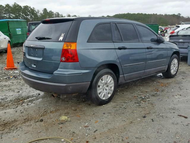 2A4GM48466R691058 - 2006 CHRYSLER PACIFICA TURQUOISE photo 4