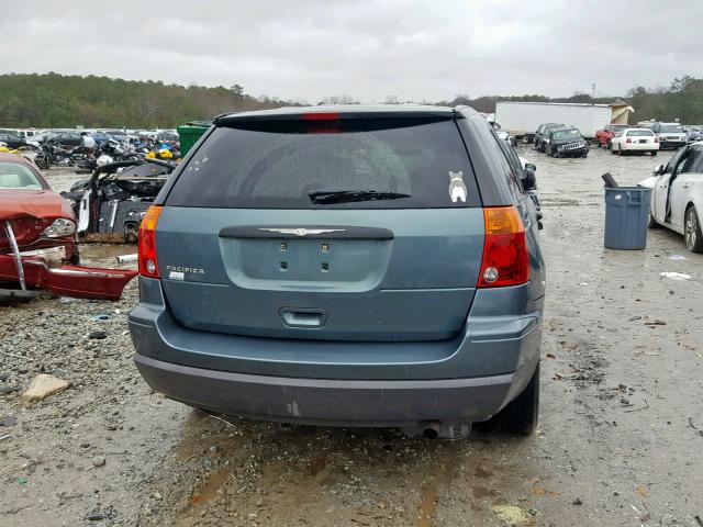 2A4GM48466R691058 - 2006 CHRYSLER PACIFICA TURQUOISE photo 9