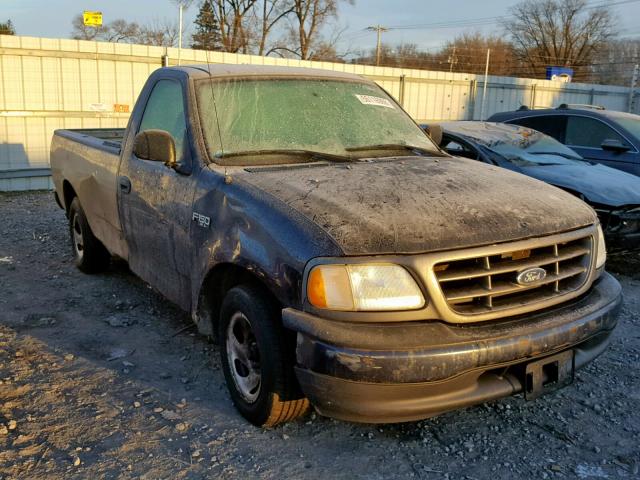 1FTRF17233NA64561 - 2003 FORD F150 BLUE photo 1