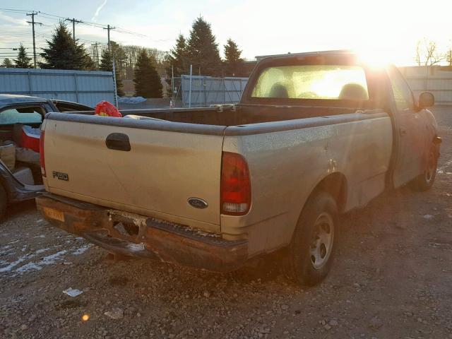 1FTRF17233NA64561 - 2003 FORD F150 BLUE photo 4