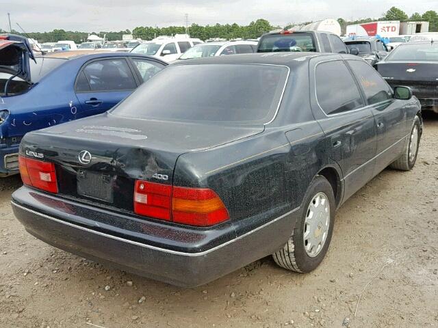 JT8BH22F2T0064736 - 1996 LEXUS LS 400 GREEN photo 4