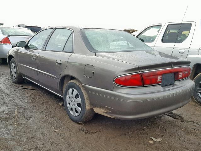 2G4WS52J641301126 - 2004 BUICK CENTURY CU BROWN photo 3