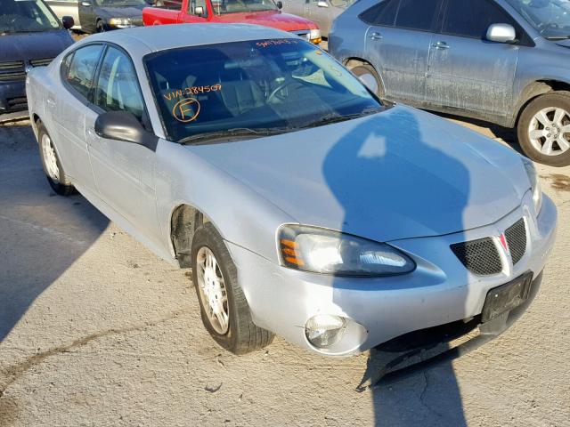 2G2WP522841284509 - 2004 PONTIAC GRAND PRIX SILVER photo 1