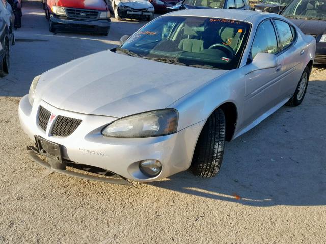2G2WP522841284509 - 2004 PONTIAC GRAND PRIX SILVER photo 2