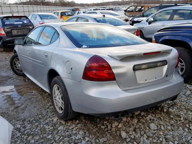 2G2WP522841284509 - 2004 PONTIAC GRAND PRIX SILVER photo 3