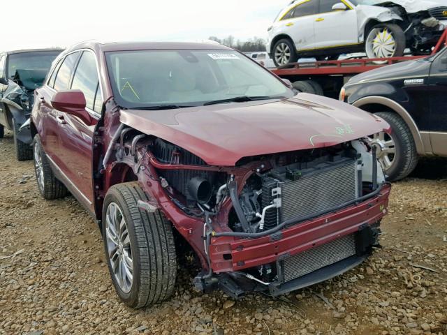 1GYKNCRS4HZ236491 - 2017 CADILLAC XT5 PREMIU BURGUNDY photo 1