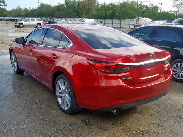 JM1GJ1V55F1182562 - 2015 MAZDA 6 TOURING RED photo 3