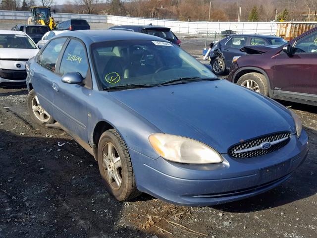 1FAFP55S4YG285534 - 2000 FORD TAURUS SES BLUE photo 1