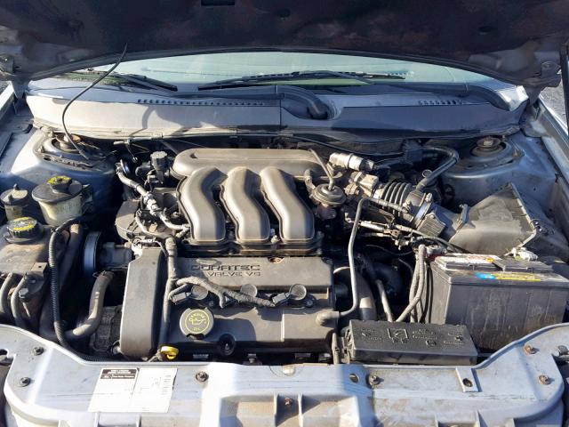 1FAFP55S4YG285534 - 2000 FORD TAURUS SES BLUE photo 7