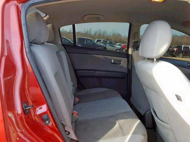 3N1AB6AP3CL682508 - 2012 NISSAN SENTRA 2.0 RED photo 6