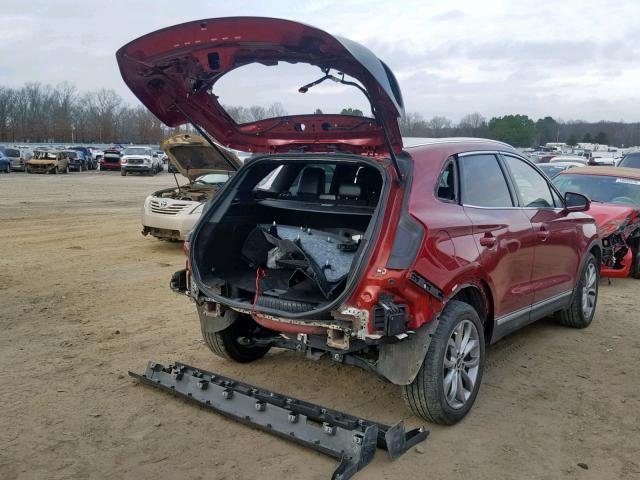 5LMTJ2AH5FUJ18131 - 2015 LINCOLN MKC MAROON photo 4