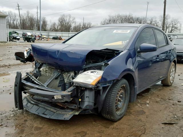 3N1AB61E37L670637 - 2007 NISSAN SENTRA 2.0 BLUE photo 2