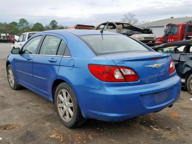 1C3LC56R47N535762 - 2007 CHRYSLER SEBRING TO BLUE photo 3