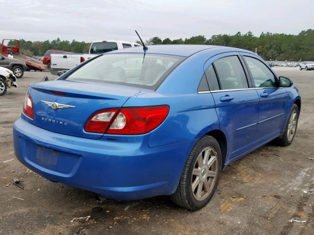 1C3LC56R47N535762 - 2007 CHRYSLER SEBRING TO BLUE photo 4