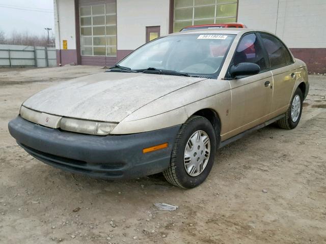 1G8ZG5281TZ126039 - 1996 SATURN SL1 TAN photo 2