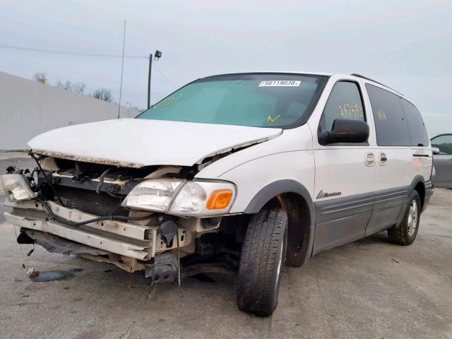 1GMDV23E85D100445 - 2005 PONTIAC MONTANA WHITE photo 2