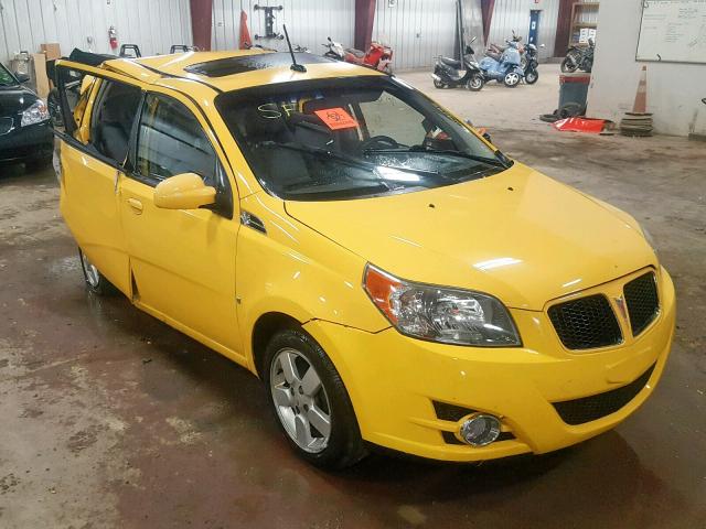 KL2TD66E09B666299 - 2009 PONTIAC G3 YELLOW photo 1