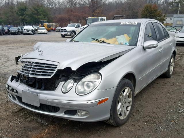 WDBUF65JX3A179214 - 2003 MERCEDES-BENZ E 320 SILVER photo 2