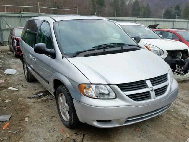 1D4GP45R35B346454 - 2005 DODGE CARAVAN SX SILVER photo 1