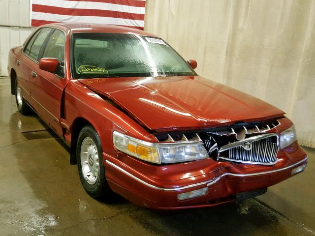 2MELM75W6TX621545 - 1996 MERCURY GRAND MARQ MAROON photo 1