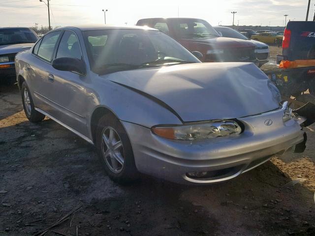 1G3NL52F04C175462 - 2004 OLDSMOBILE ALERO GL SILVER photo 1