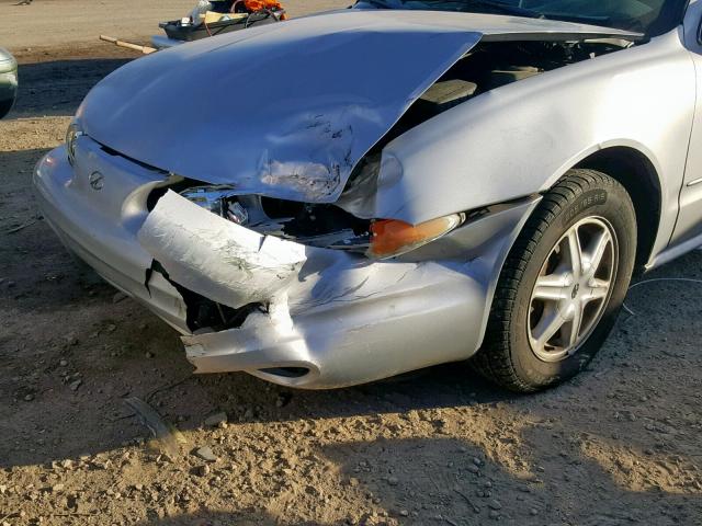 1G3NL52F04C175462 - 2004 OLDSMOBILE ALERO GL SILVER photo 10