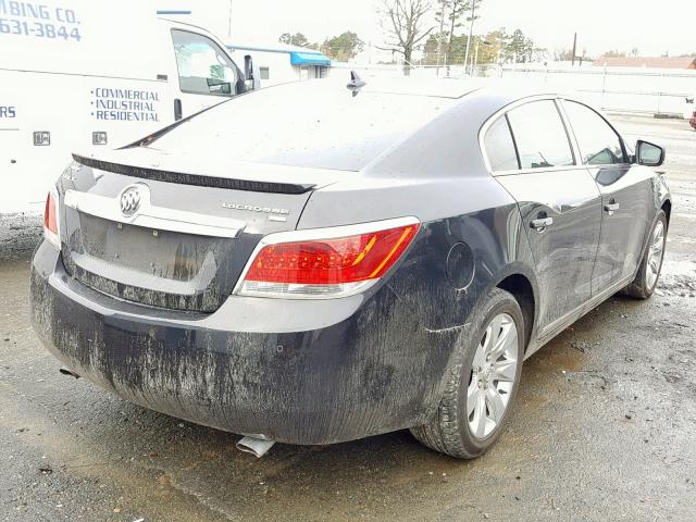 1G4GC5ED7BF388824 - 2011 BUICK LACROSSE C BLACK photo 4