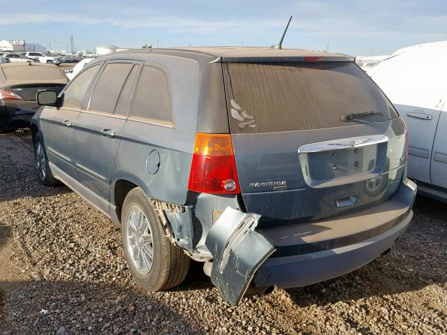 2A8GM68X57R336355 - 2007 CHRYSLER PACIFICA T TEAL photo 3