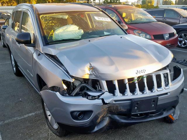 1C4NJDBB3FD381448 - 2015 JEEP COMPASS SP 灰色 照片 1