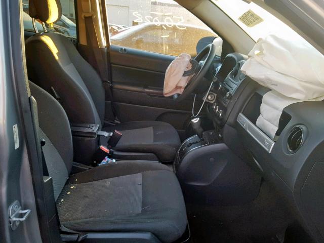 1C4NJDBB3FD381448 - 2015 JEEP COMPASS SP 灰色 照片 5