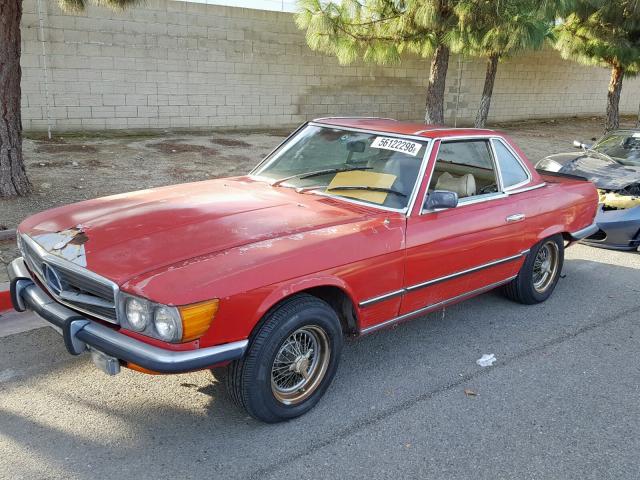 10704412001569 - 1972 MERCEDES-BENZ 500SL RED photo 2