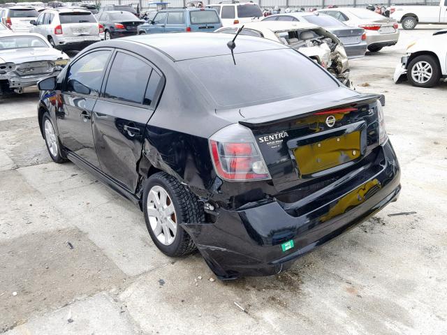 3N1AB6AP8BL658963 - 2011 NISSAN SENTRA 2.0 BLACK photo 3